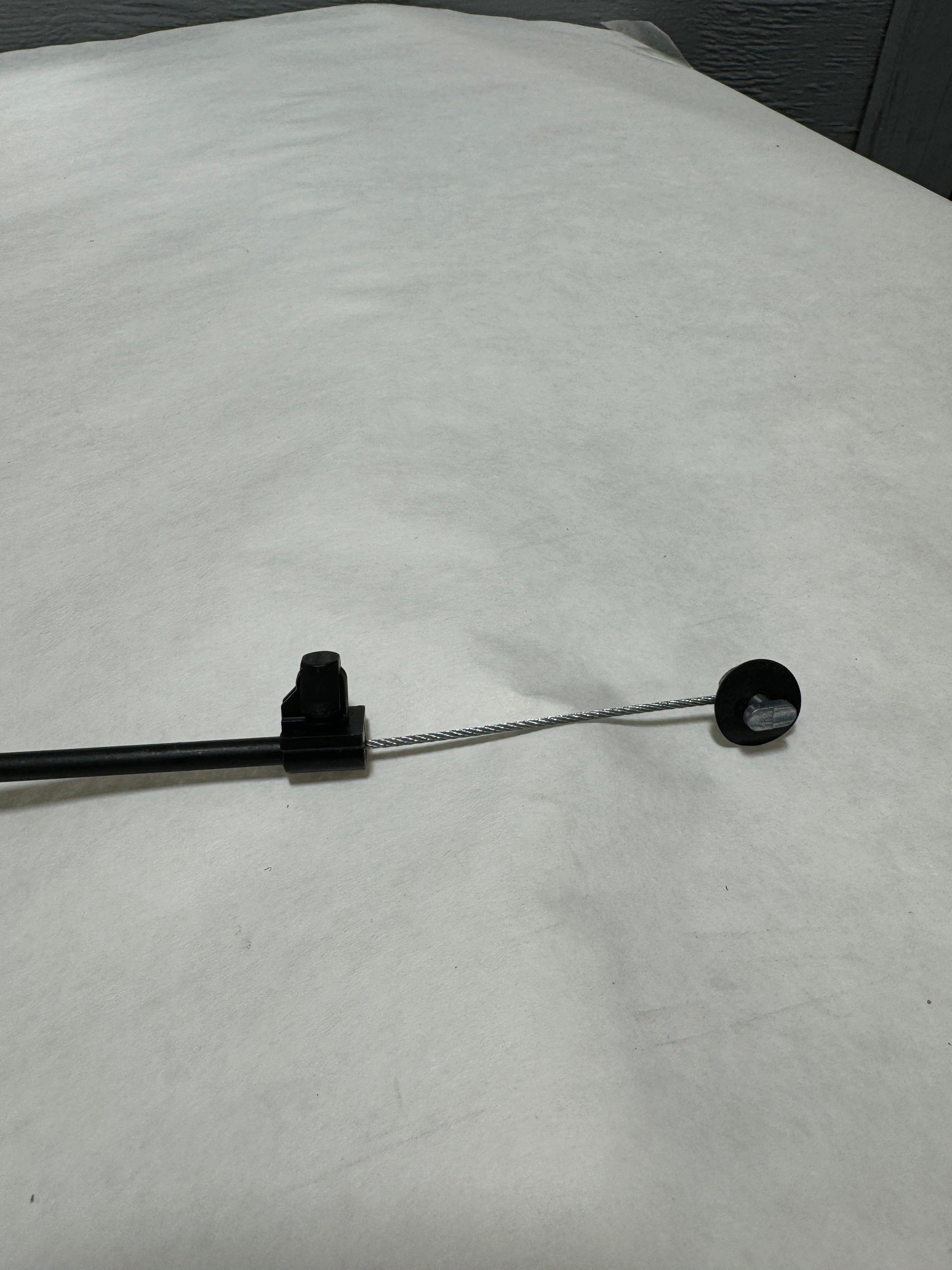 2011-2012 Ford F-150 Crew Cab Driver Side Back Seat Recline Handle -Steel Gray